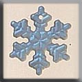 12161 Small Glass Snowflake