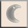 12184 Small Crescent Moon - Matte Crystal