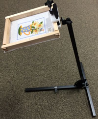 Floor Stand w/Stretcher
                                    Bar Clamp