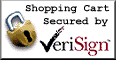 Shopping cart secured by Verisign