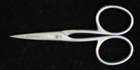 Brush Nickel Left
Handed Scissors