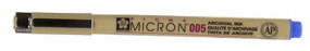 Pigma Pen - 005
Micron Blue