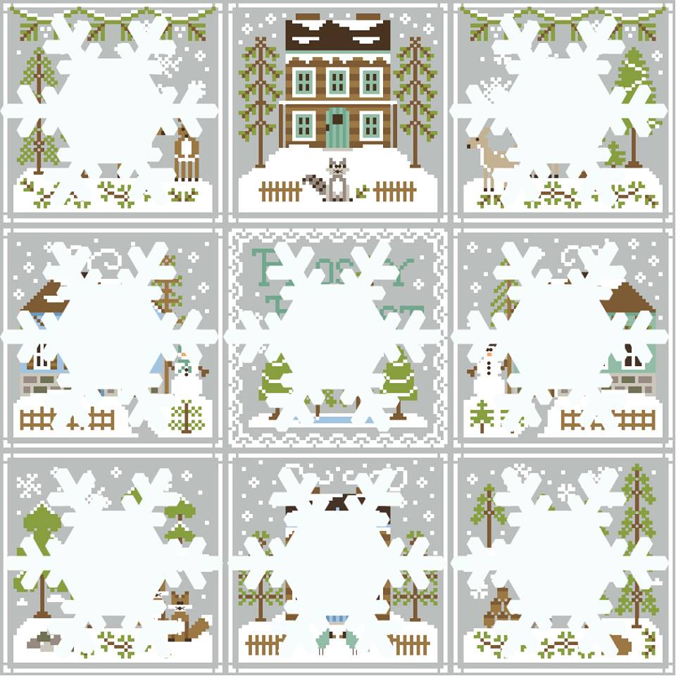 Frosty Forest
                                - all 9 sections