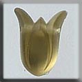 12024 Large Tulip - Matte Yellow Opal