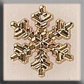 12038 Medium Snowflake - Gold