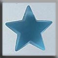 12048 Large Domed Star - Matte Aqua