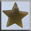 12130 Large Domed Star - Matte Light Topaz