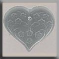 12183 Embossed Heart - Crystal