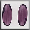 12261 Fancy Olive Beads Amethyst