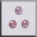 13017 Round Bead - Light Amethyst AB