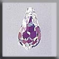 13051 Very Small Tear Drop - Crystal AB