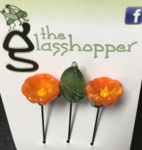 Glasshopper - CA Poppy Pins